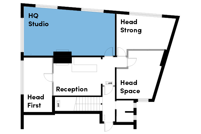 HQ floor plan