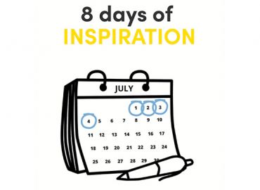8 days of inspiration