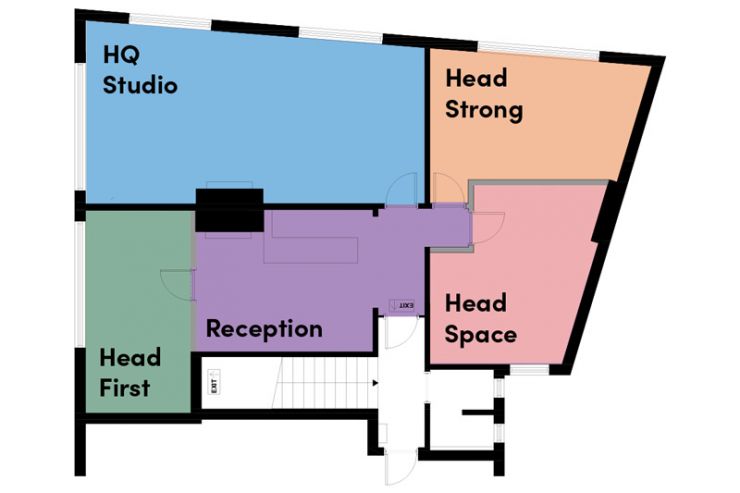 All rooms at Resilience Zone floor plan